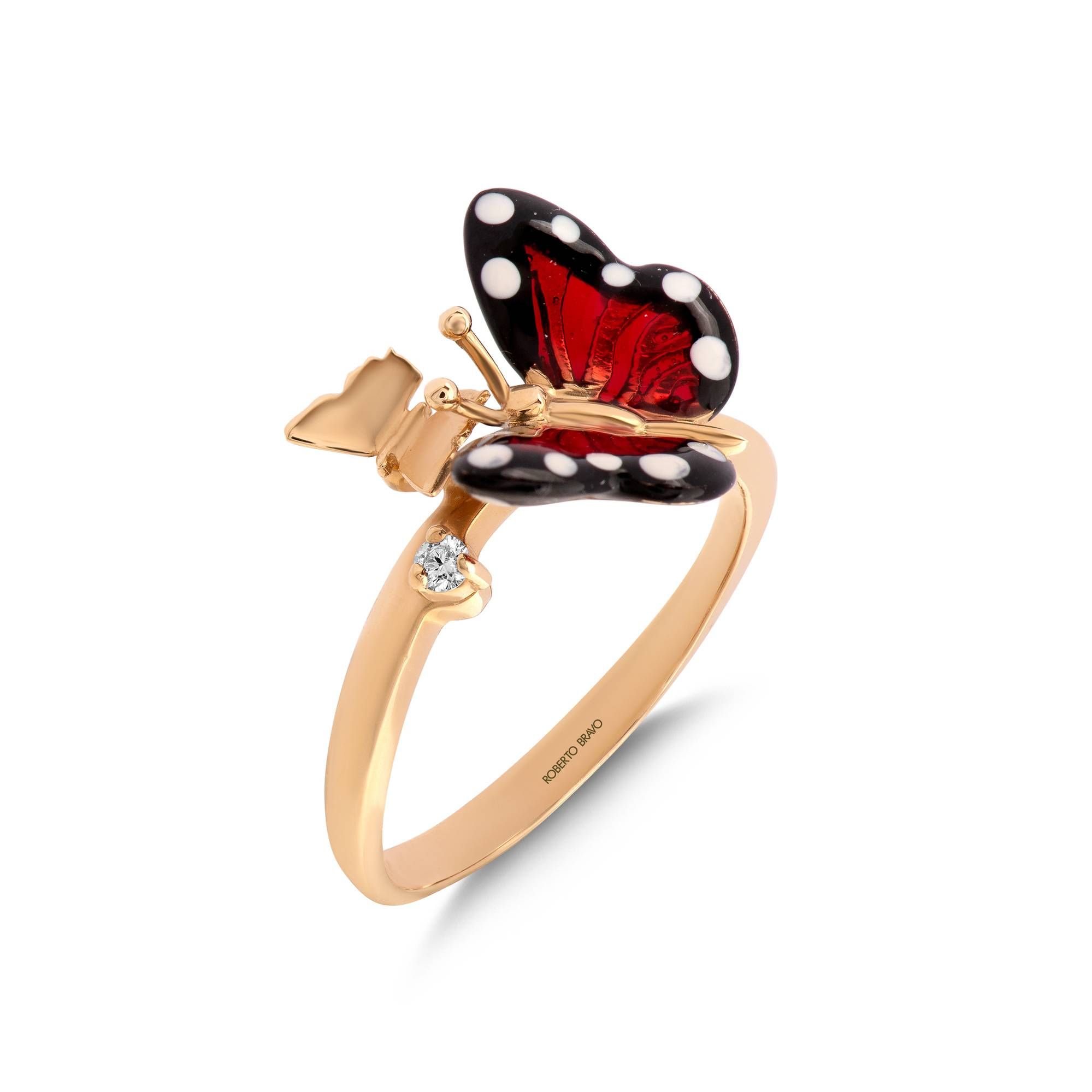 Monarch Butterfly Kolye