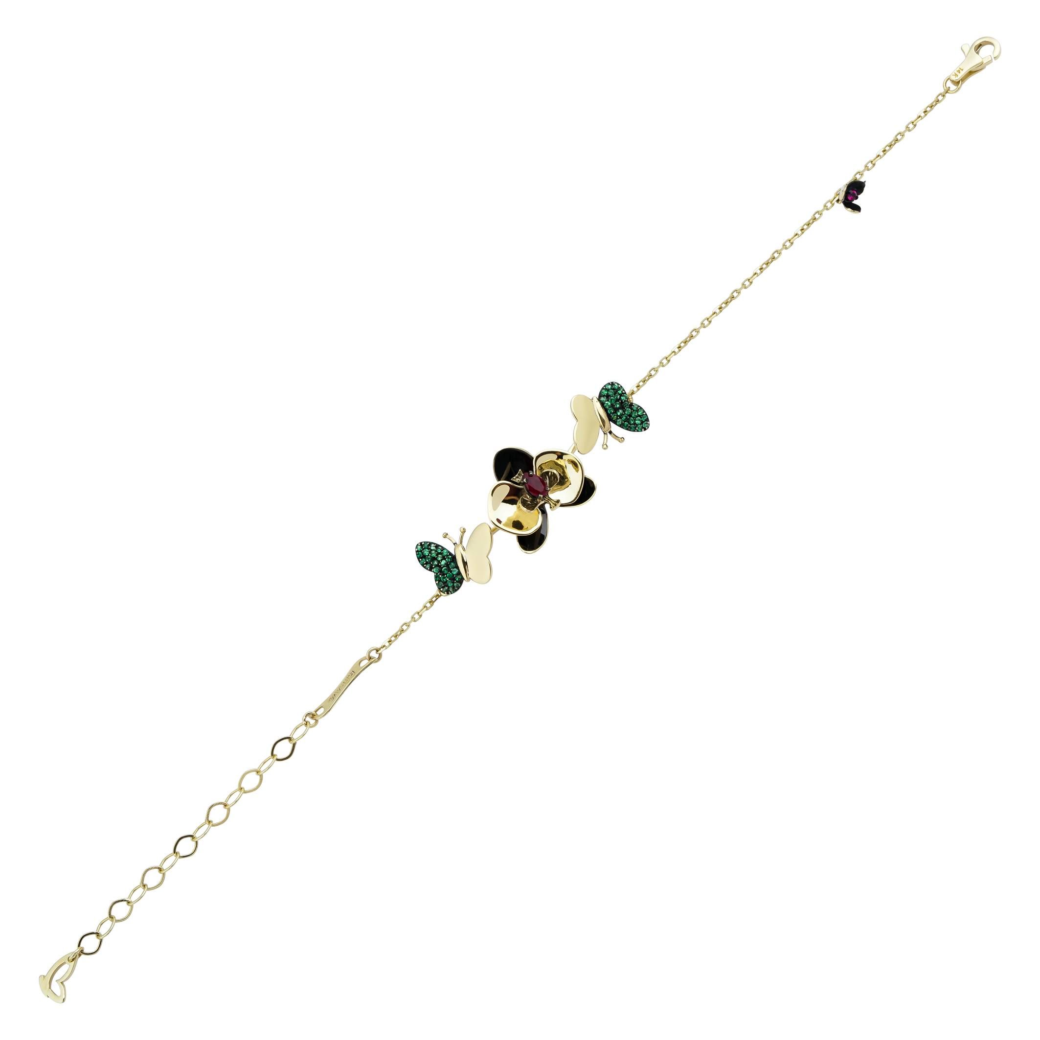 Black Orchid Bileklik
