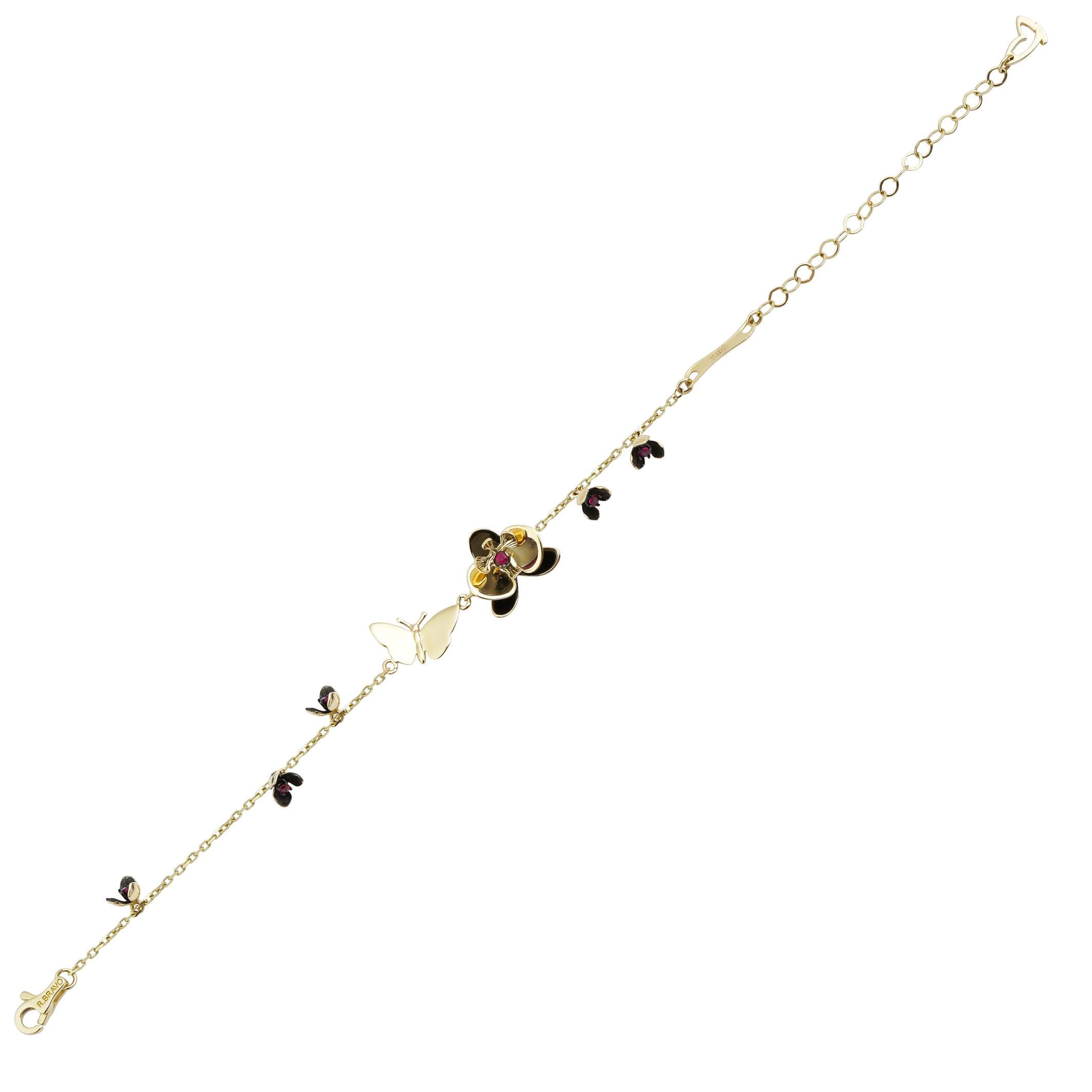 Black Orchid Bileklik