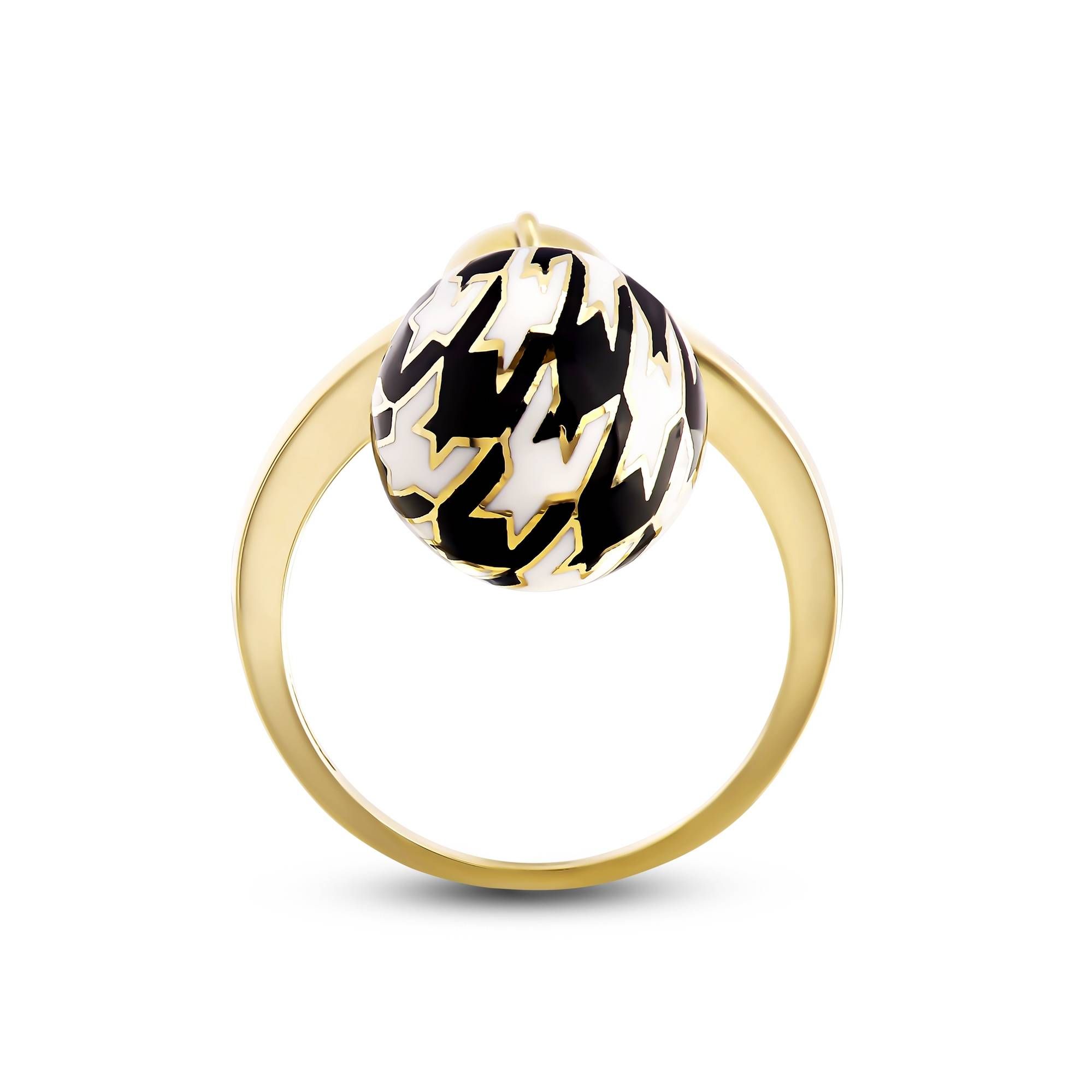 Pied De Poule Ring