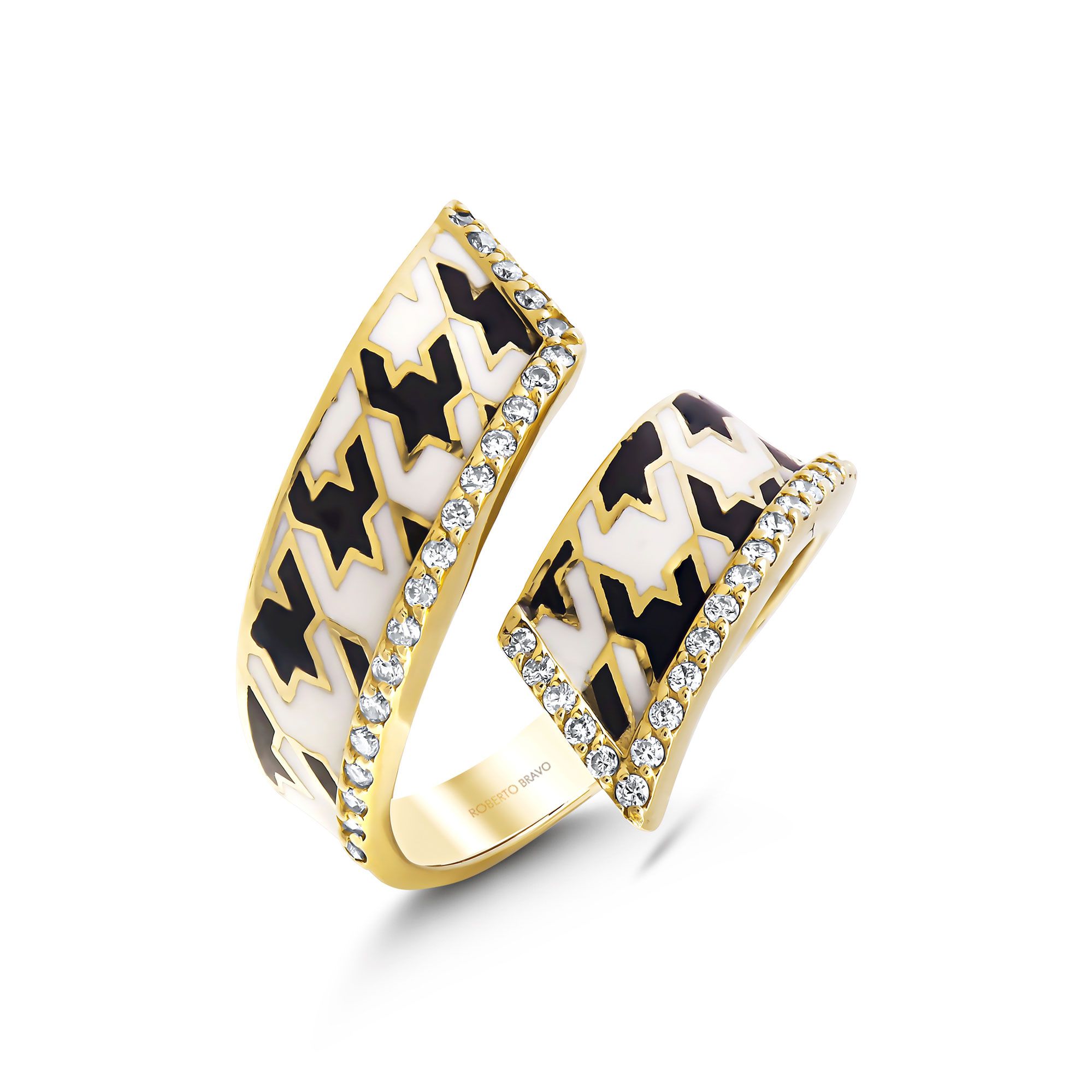HOUNDSTOOTH RING